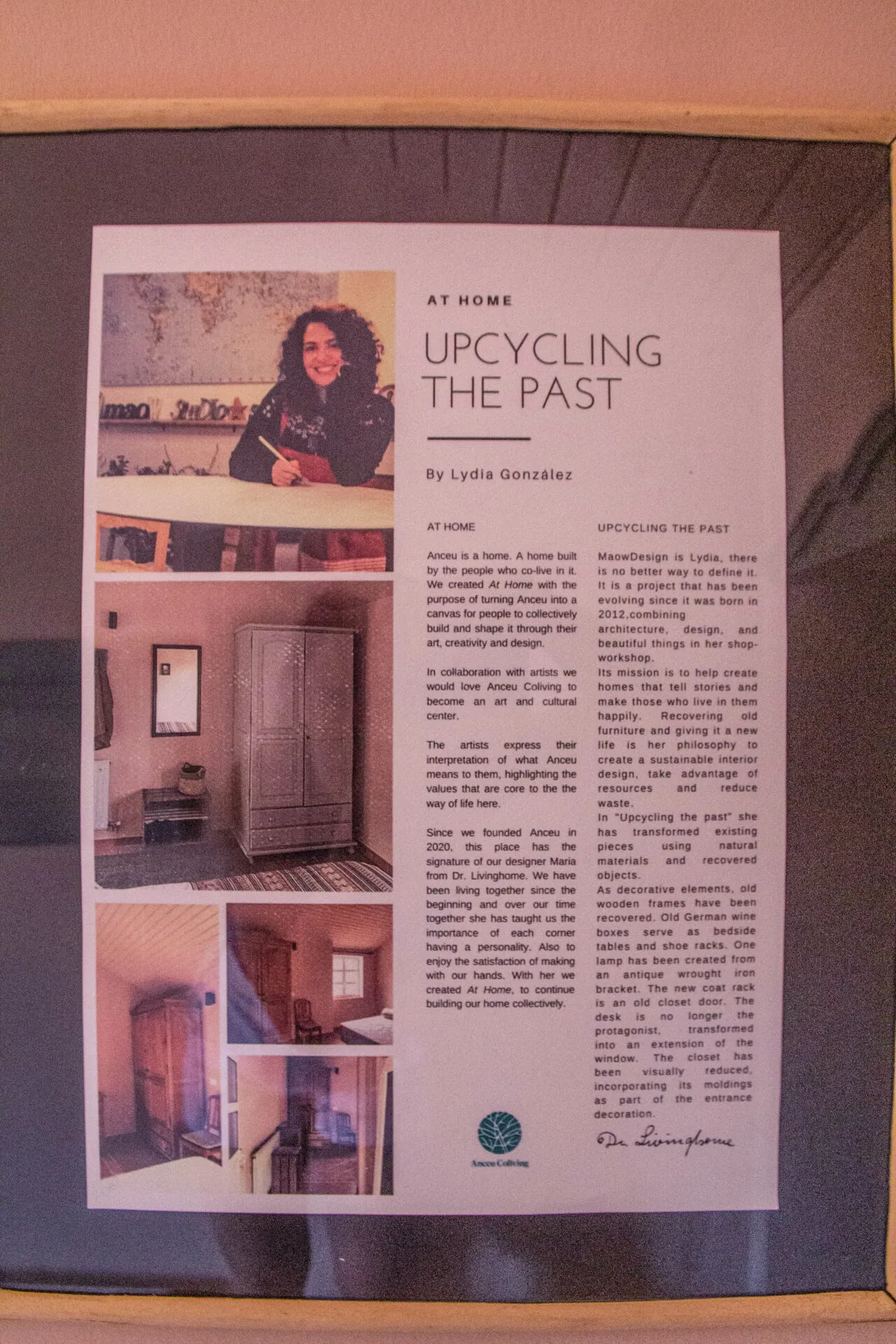 UPCYCLING THE PAST - By Lidya