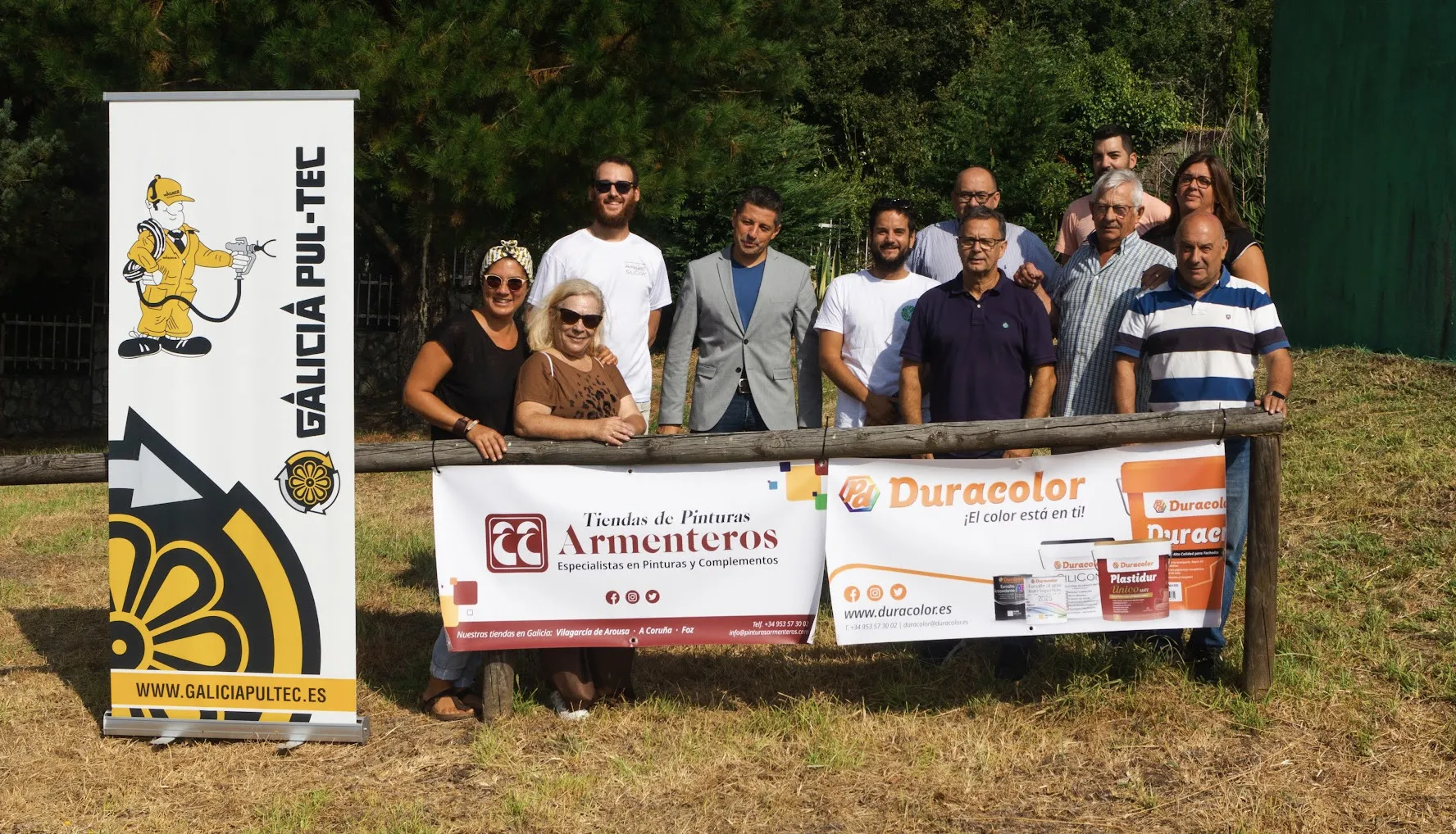 Andres Diaz - Ponte Caldelas mayor, present at one of the Anceu Coliving events